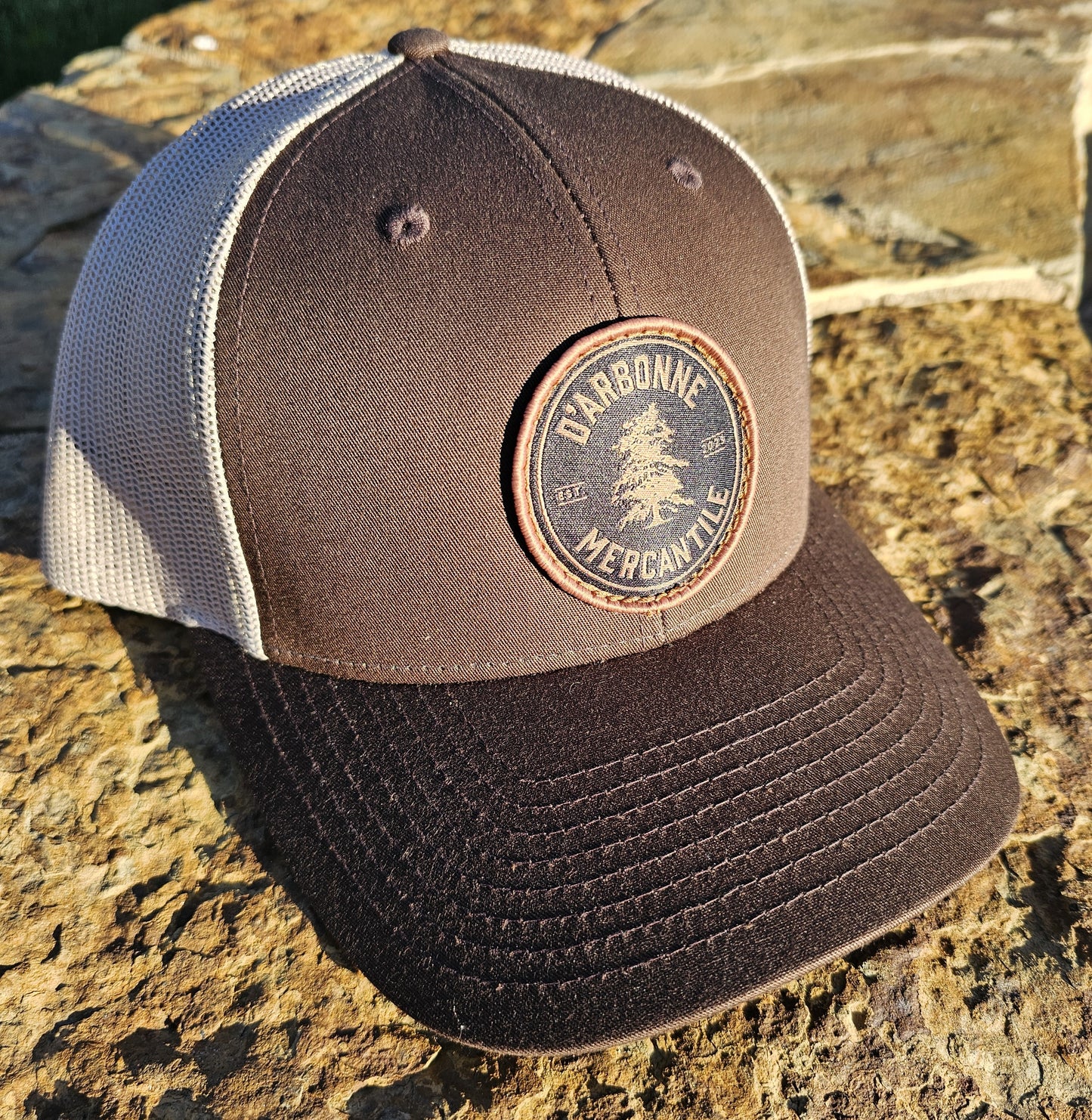 The Alabama Landing - NEW - Brown/Khaki Low Pro Trucker