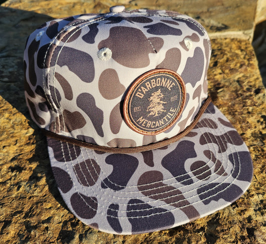 The Old Slough - NEW - Vintage Camo with Brown Rope