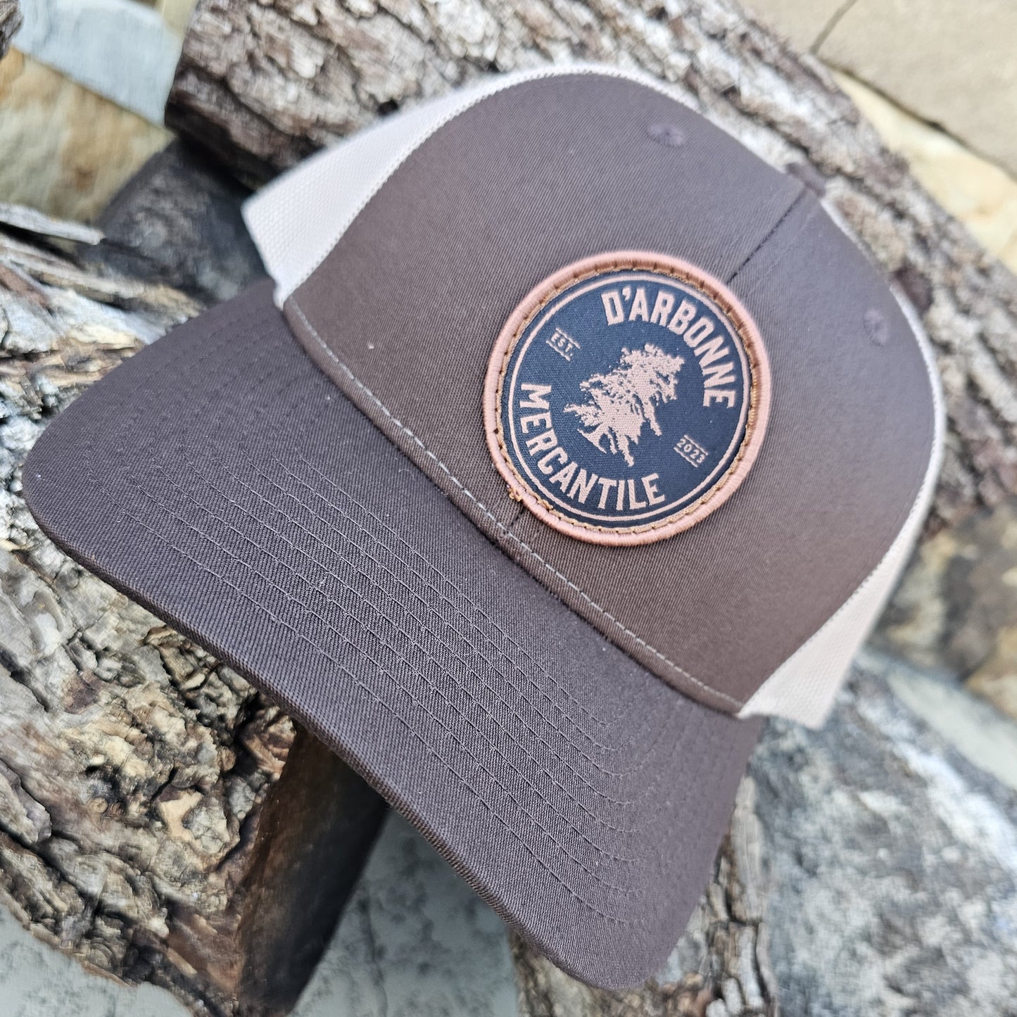 The Alabama Landing - NEW - Brown/Khaki Low Pro Trucker